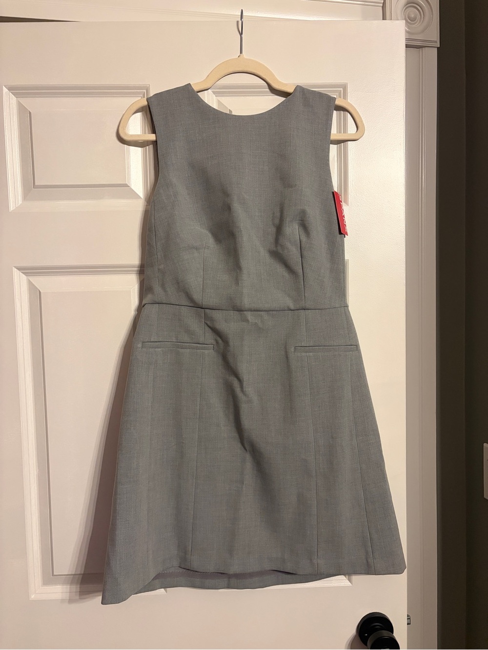 Sleeveless Crewneck Mini Dress
